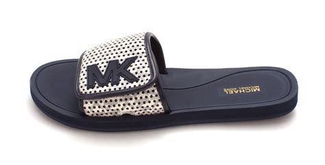 womens michael kors slides|michael kors slides on sale.